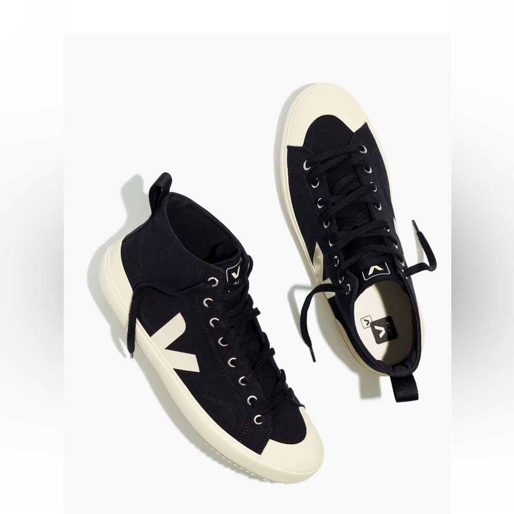 Veja Nova High-Top Sneakers in Canvas